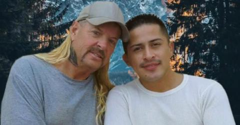 Joe Exotic with his partner, Jorge Marquez Flores, in prison.