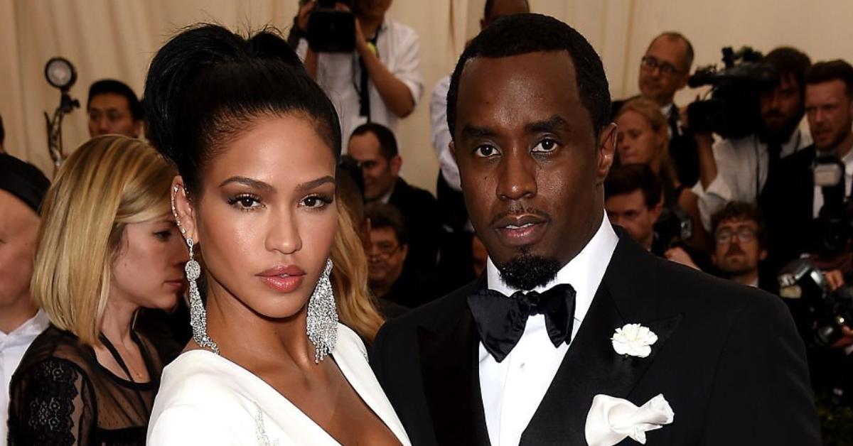 Cassie and Diddy at the 2015 Met Gala.