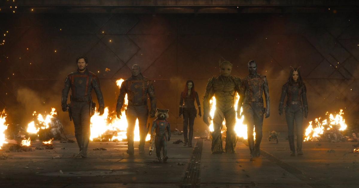 The team in 'Guardians of the Galaxy Vol. 3'