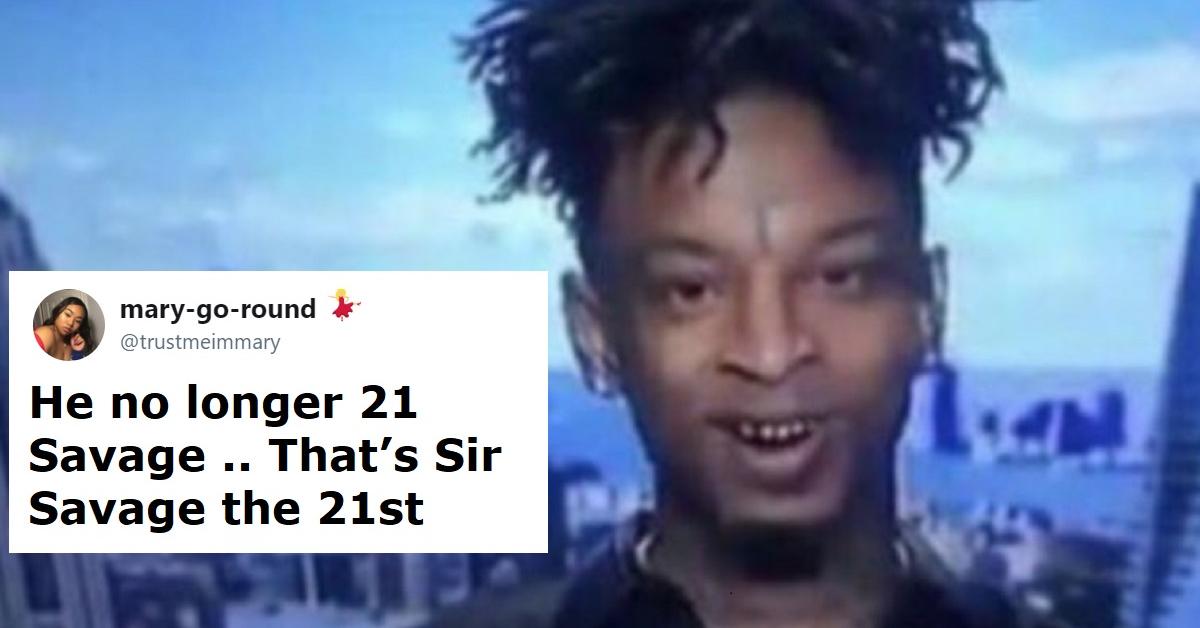 21 Savage Is Being Meme'd for Being British