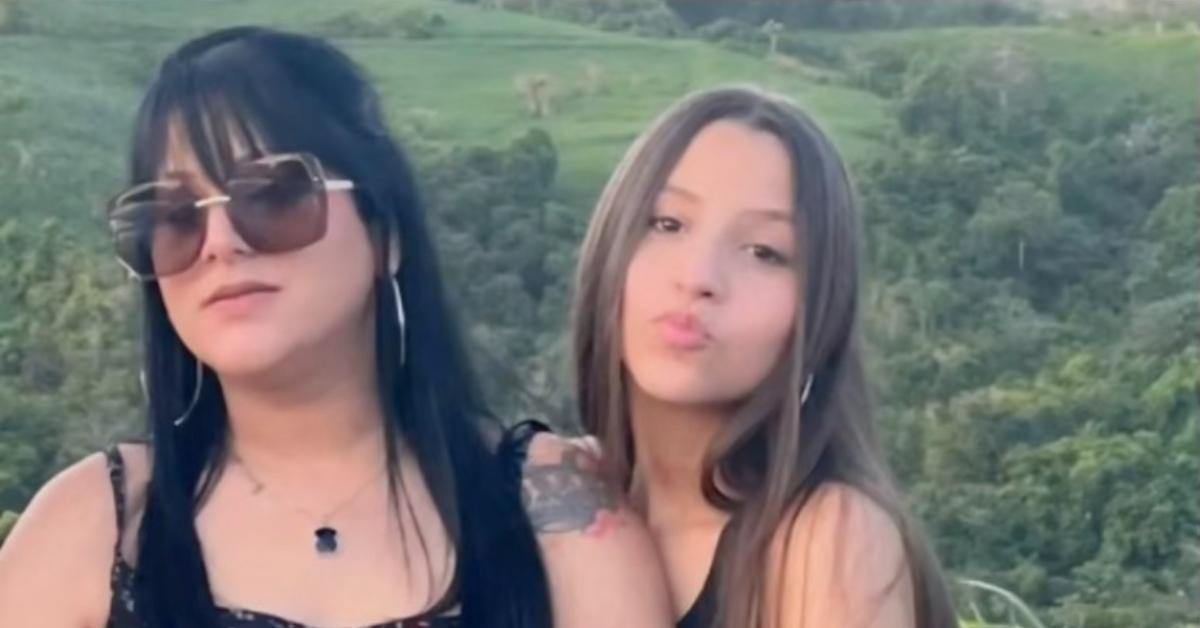 (l-r): Gabriela Pratts Rosario's mother and Gabriela Pratts Rosario