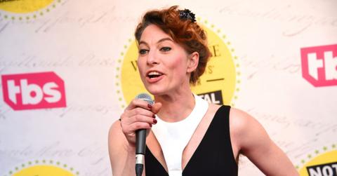 Amanda Palmer attends 'Full Frontal With Samantha Bee' Not The White House Correspondents Dinner