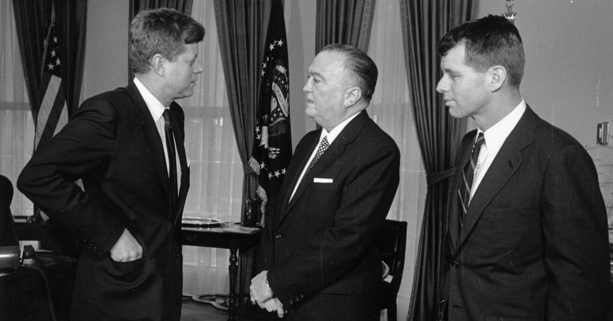 John F. Kennedy, J. Edgar Hoover, Robert Kennedy