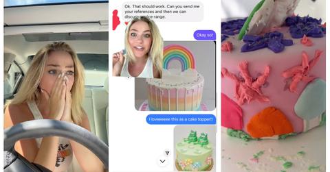Expensive cake fail on TikTok