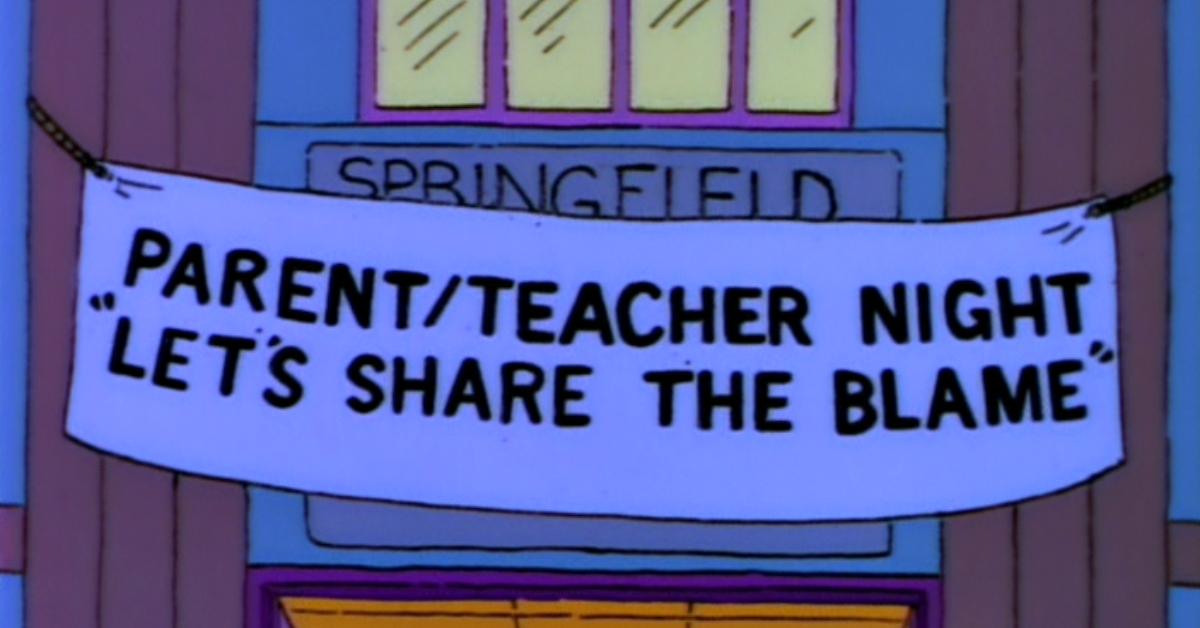 simpsonsparentteacherconference