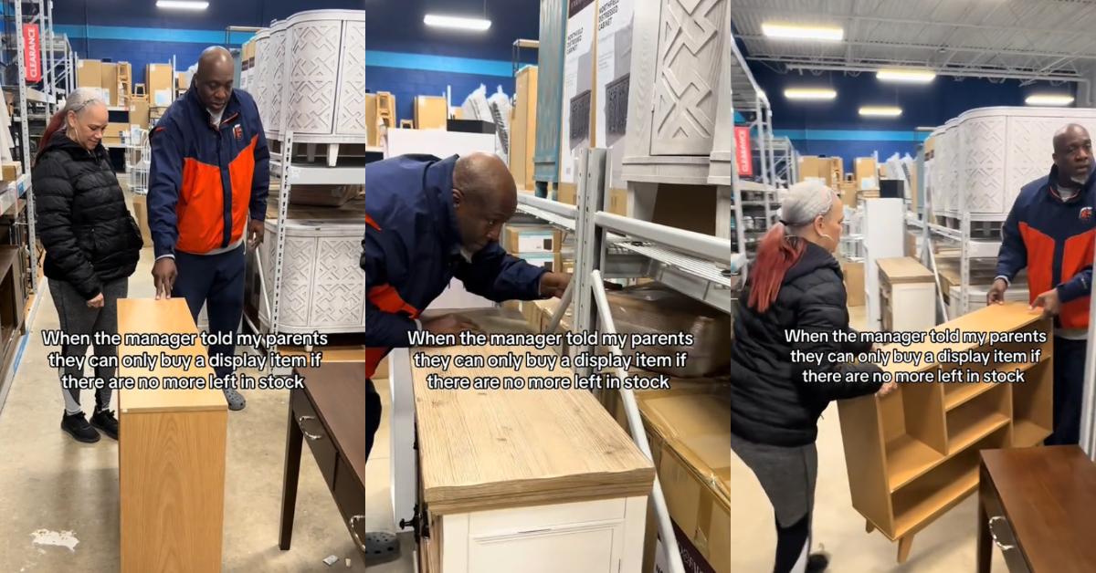 Parents Hide Flatpack Furniture to Buy Display Model Instead