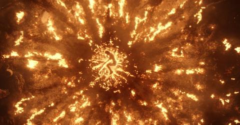 The stranger falls to earth in 'The Rings of Power'