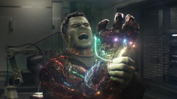 The Hulk snap in 'Avengers: Endgame'