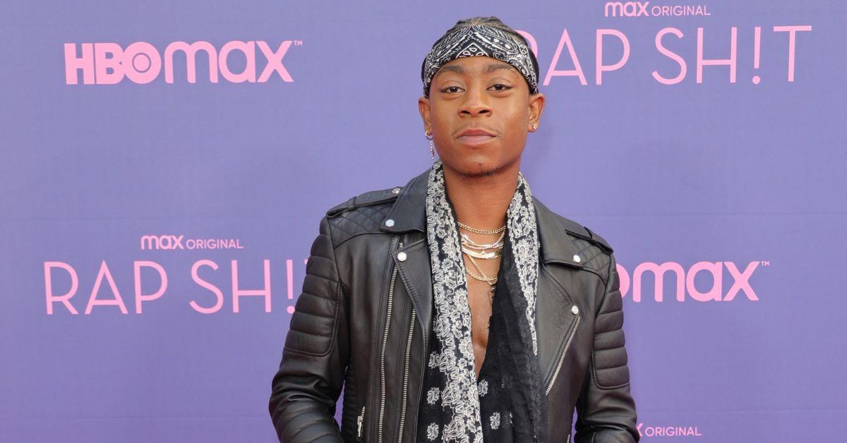 RJ Cyler at the 'Rap Sh!t' premiere