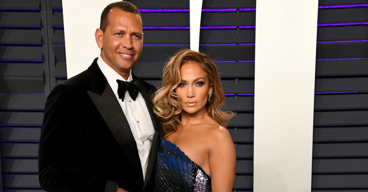 Alex Rodriguez and Jennifer Lopez