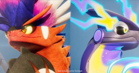 The Legendary Pokémon in 'Scarlet' and 'Violet'