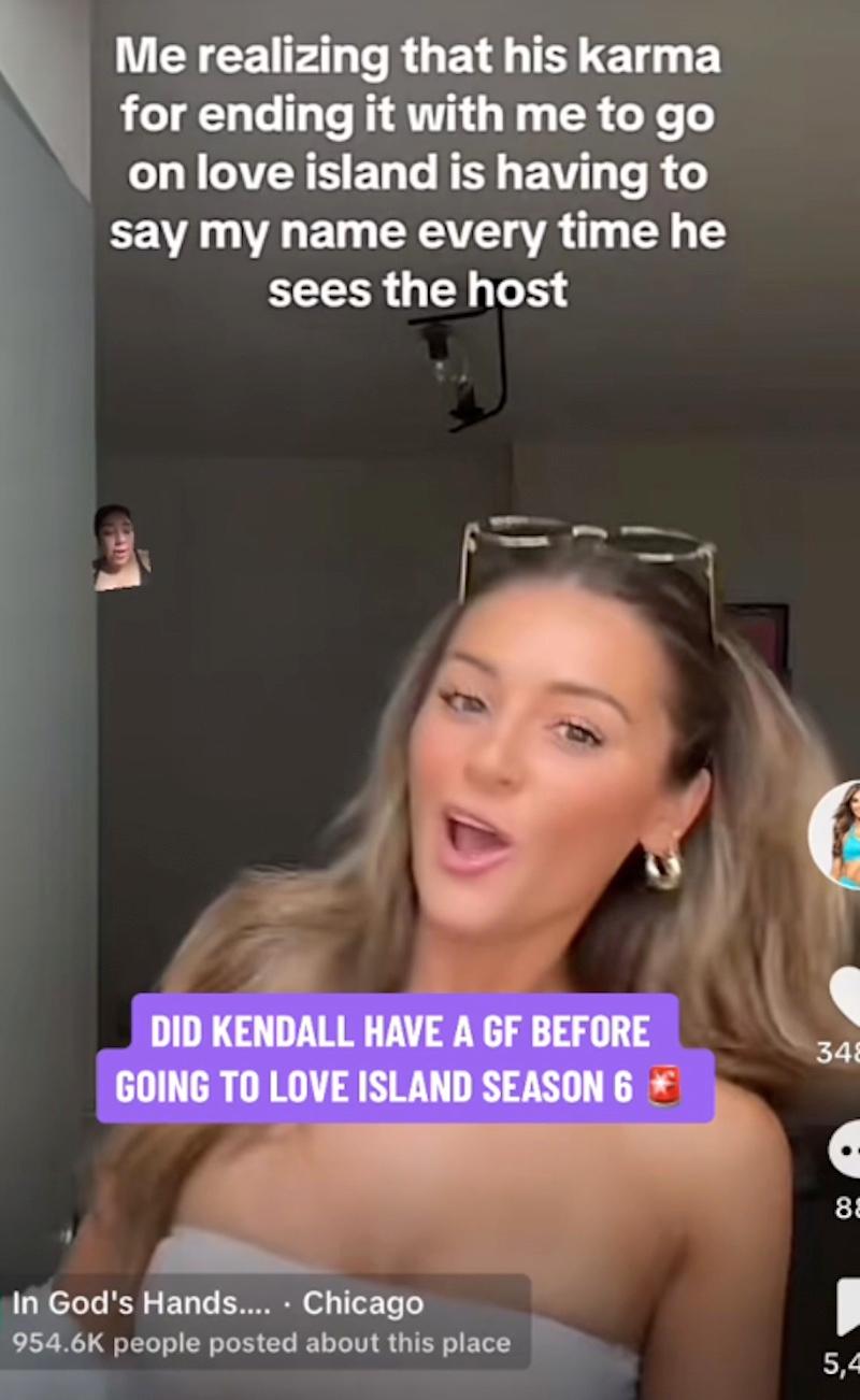 kendall girlfriend love island