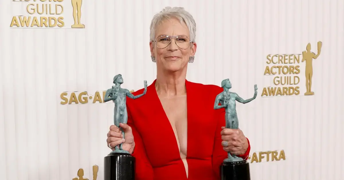 Jamie Lee Curtis at the 2023 SAG Awards