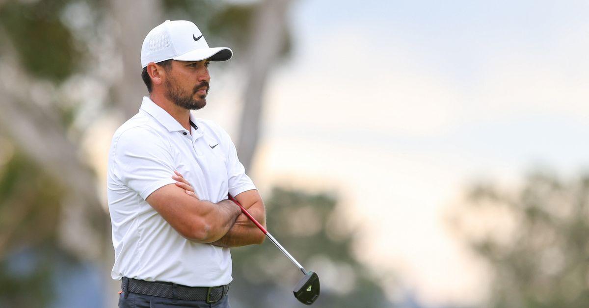 Jason Day the Farmers Insurance Open in 2022.