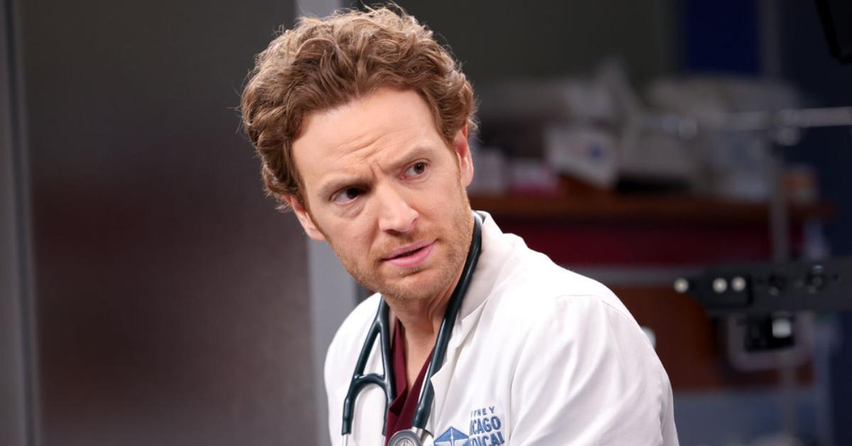 Nick Gehlfuss as Dr. Will Halstead in Season 8 of 'Chicago Med'