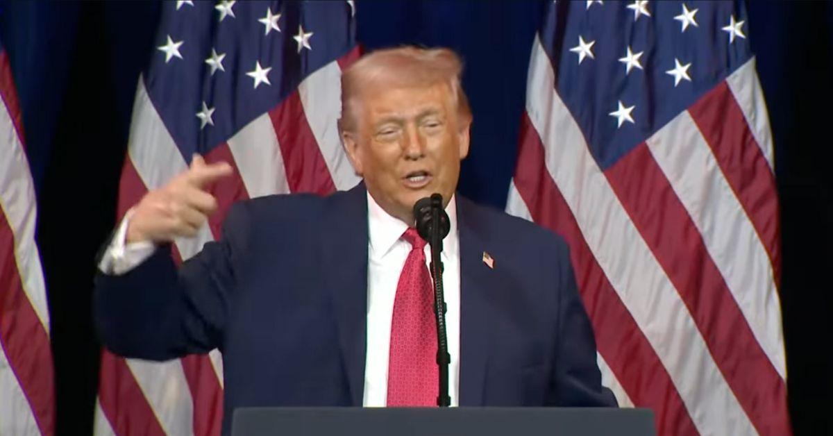 Why Does Donald Trump Seem to Have Pink Hair?