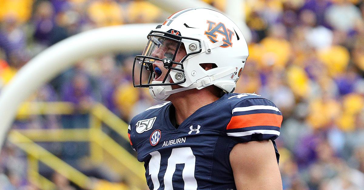 Bo Nix during a game against LSU at Auburn. 