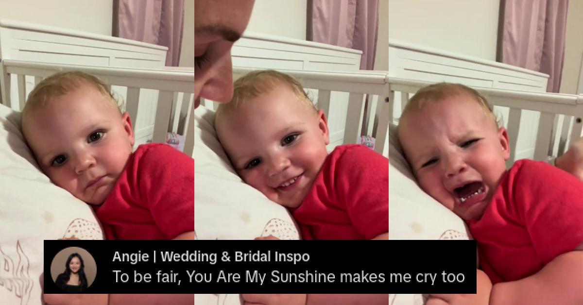 Baby Cries Every Time Mom Sings 'You Are My Sunshine"