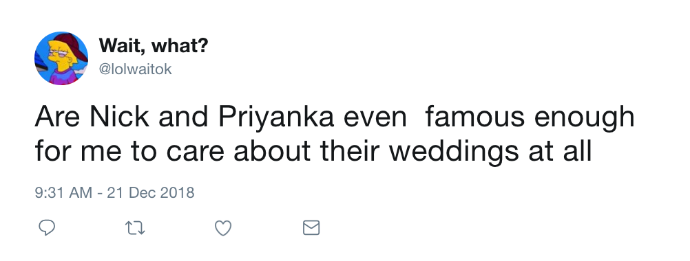 when did priyanka and nick get married