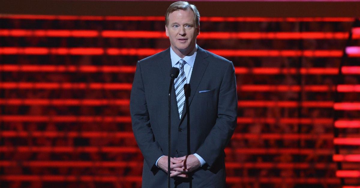 Roger Goodell, current Commissioner of the NFL.