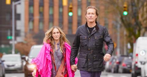 Carrie and Aiden in 'And Just Like That'