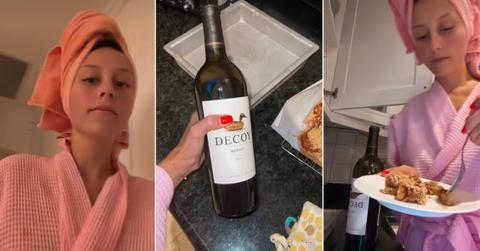 A 25-year-old woman shows the perks of living at home with her parents