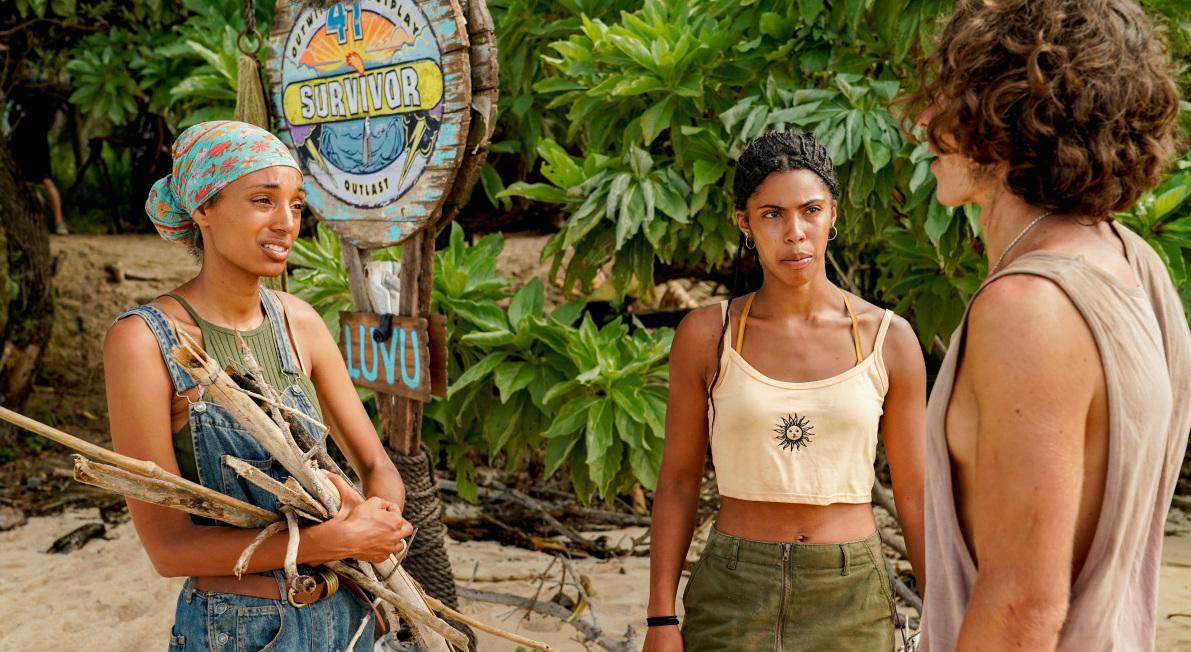 Shan, Liana, and Xander in 'Survivor'