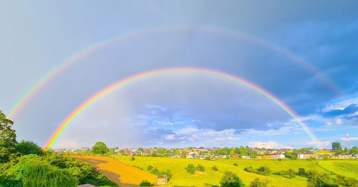 What a Double Rainbow Means And How it Happens
