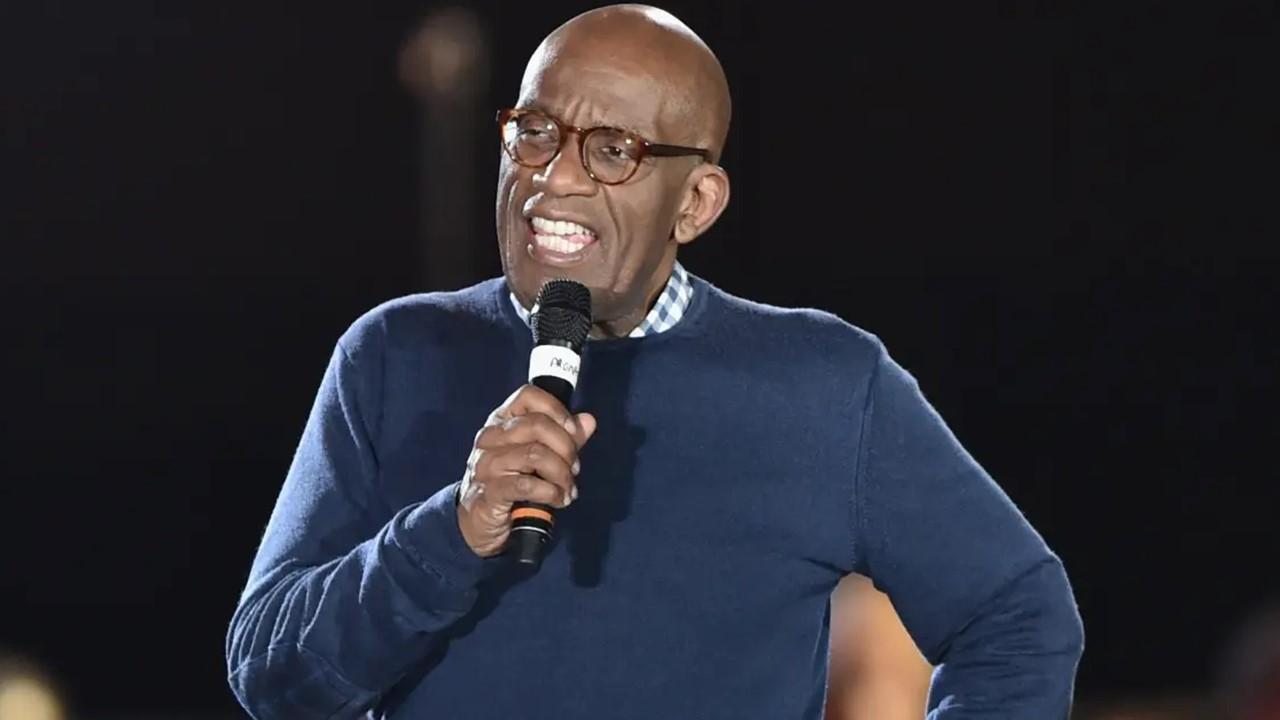 Al Roker speaking at the Miami Beach 100 Centennial Concert on March 26, 2015