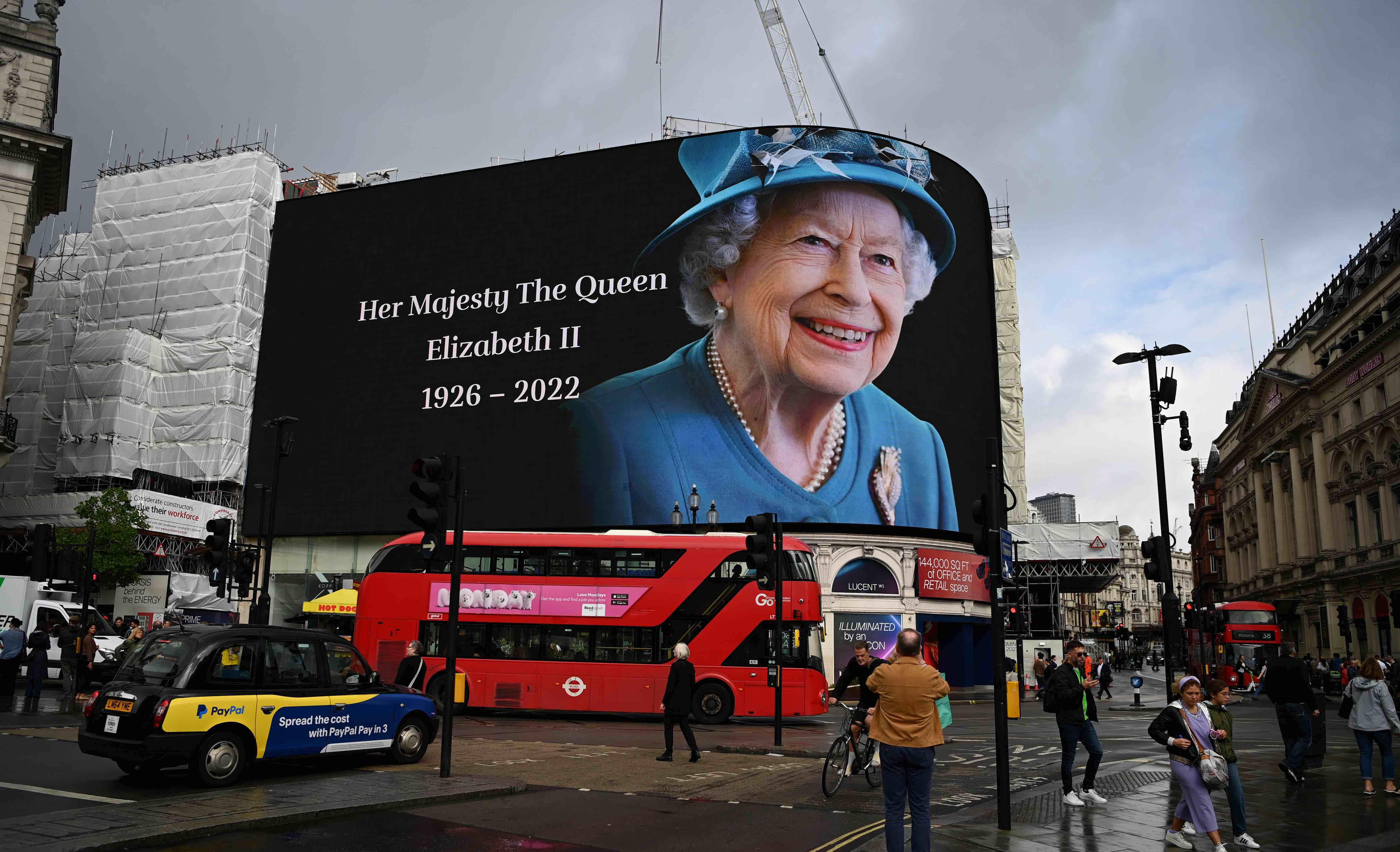 A tribute for the late Queen Elizabeth II.