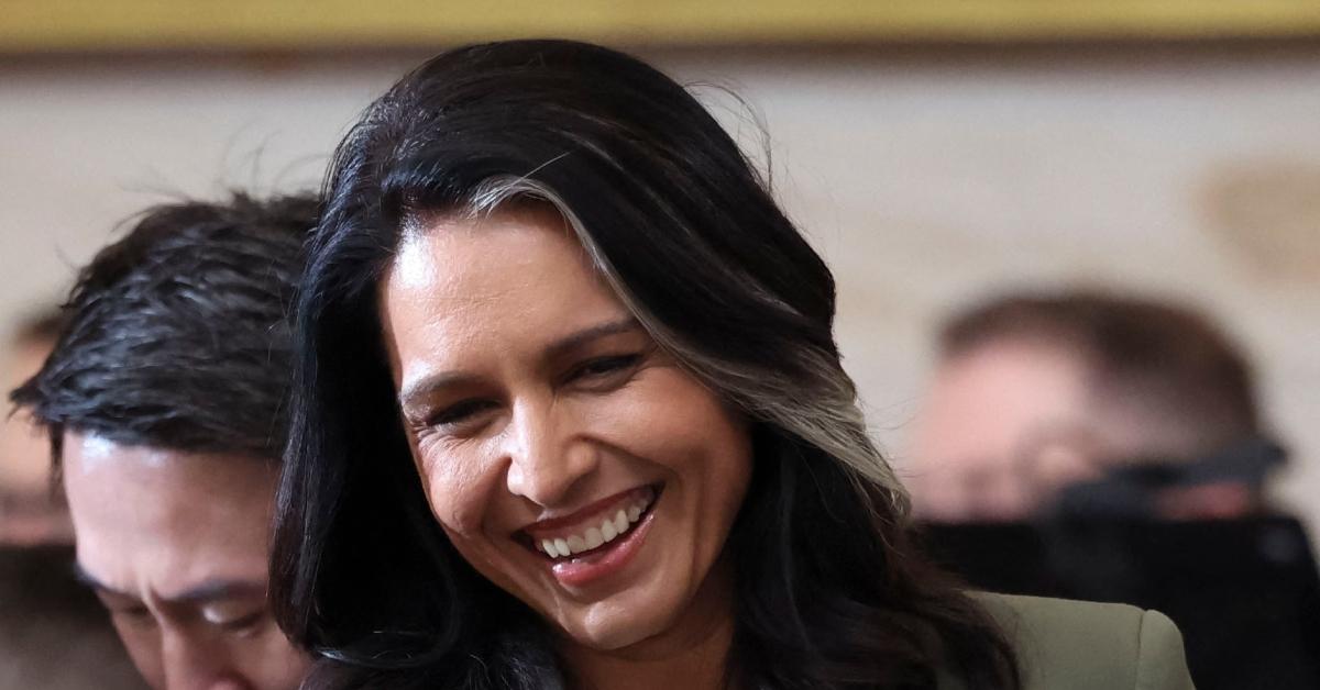 Tulsi Gabbard smiling