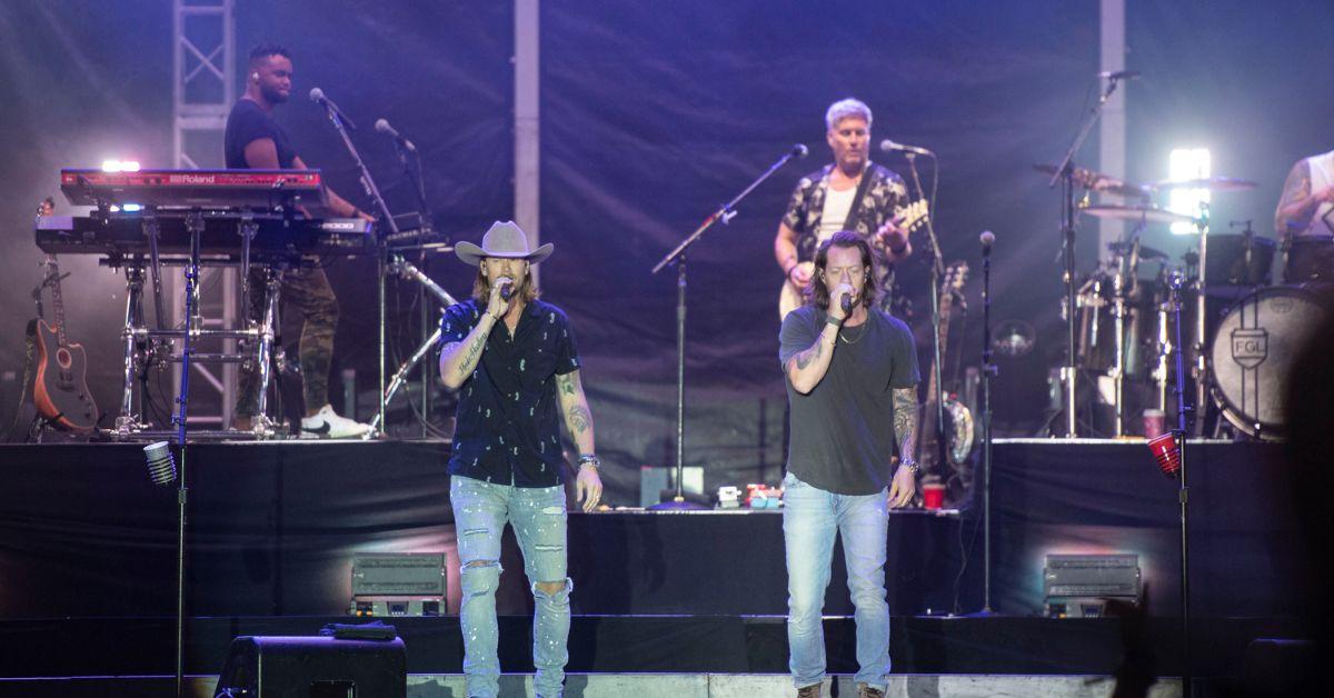 Brian Kelley and Tyler Hubbard with Florida Georgia Line perform during the Pepsi Gulf Coast Jam