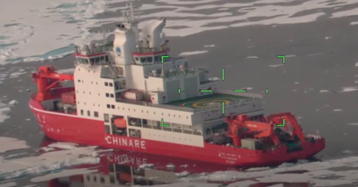 Chinese research vessel