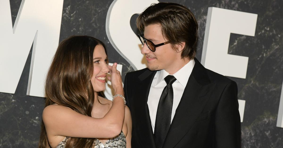 Millie Bobby Brown and Jake Bongiovi at the 'Damsel' premiere