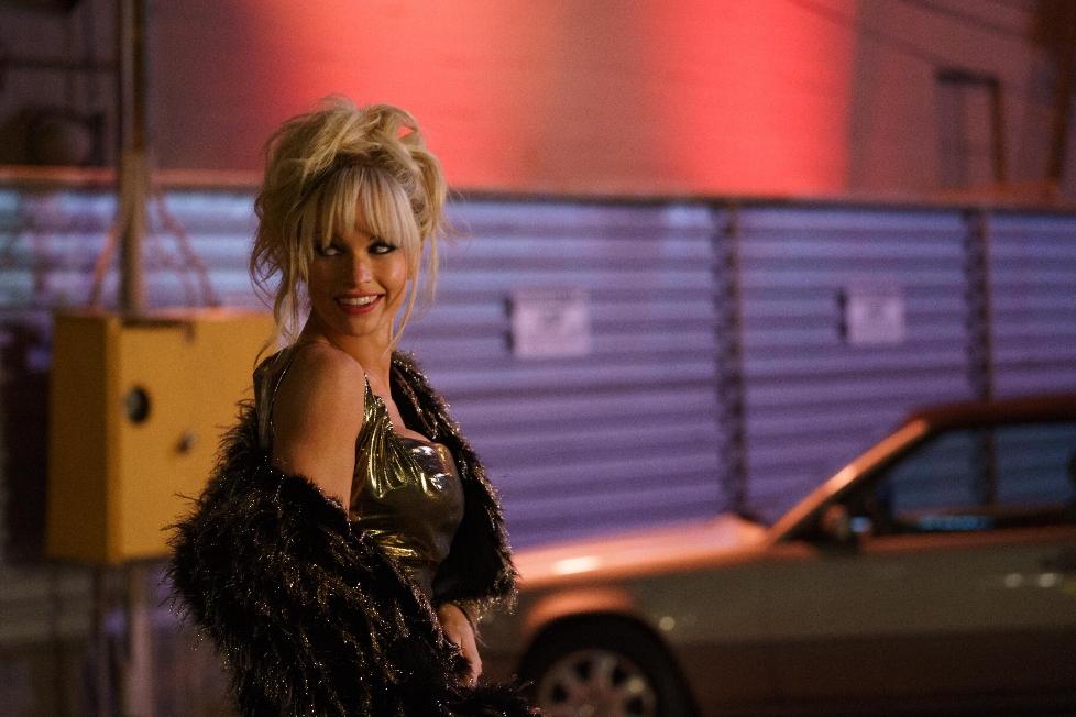 Pamela Anderson out partying  in 'Pam & Tommy'.