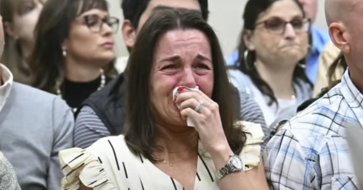 Laken Riley's mother cries in court