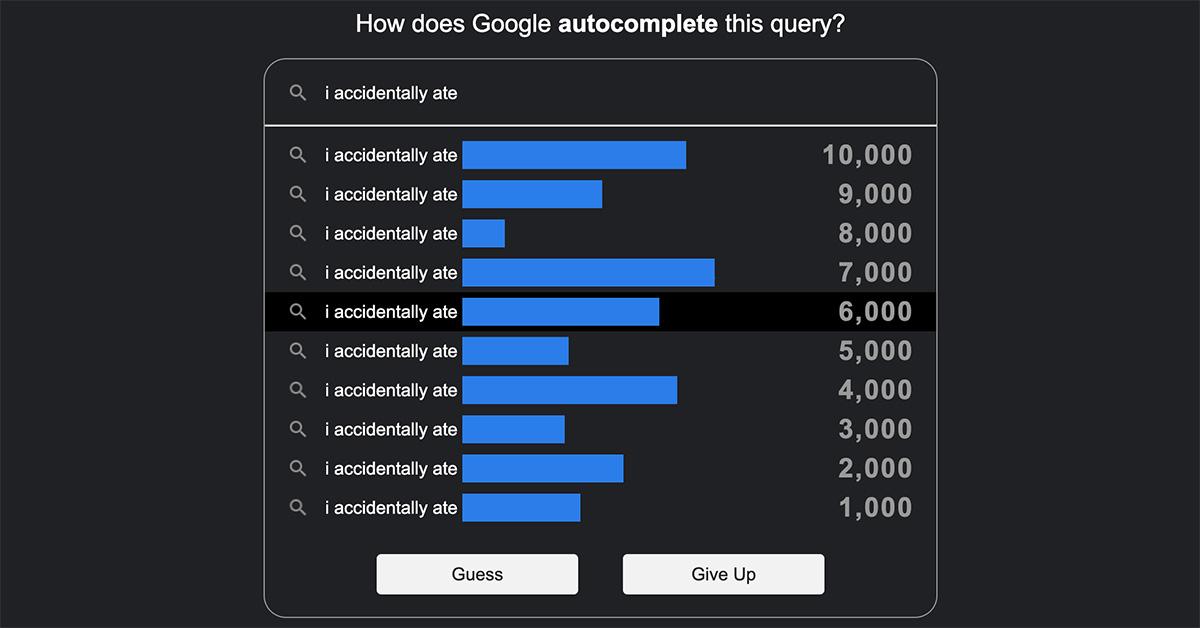 Google Feud: Play Google Autocomplete Like a Game of Family Feud