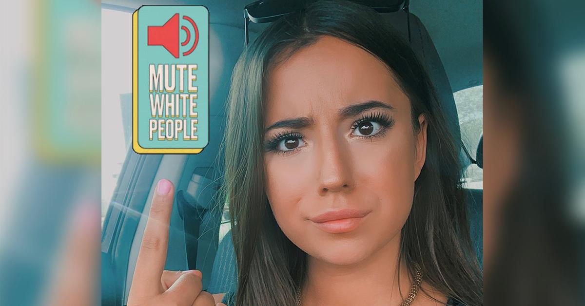 instagram mute white people sticker