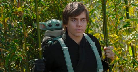 Grogu and Luke Skywalker