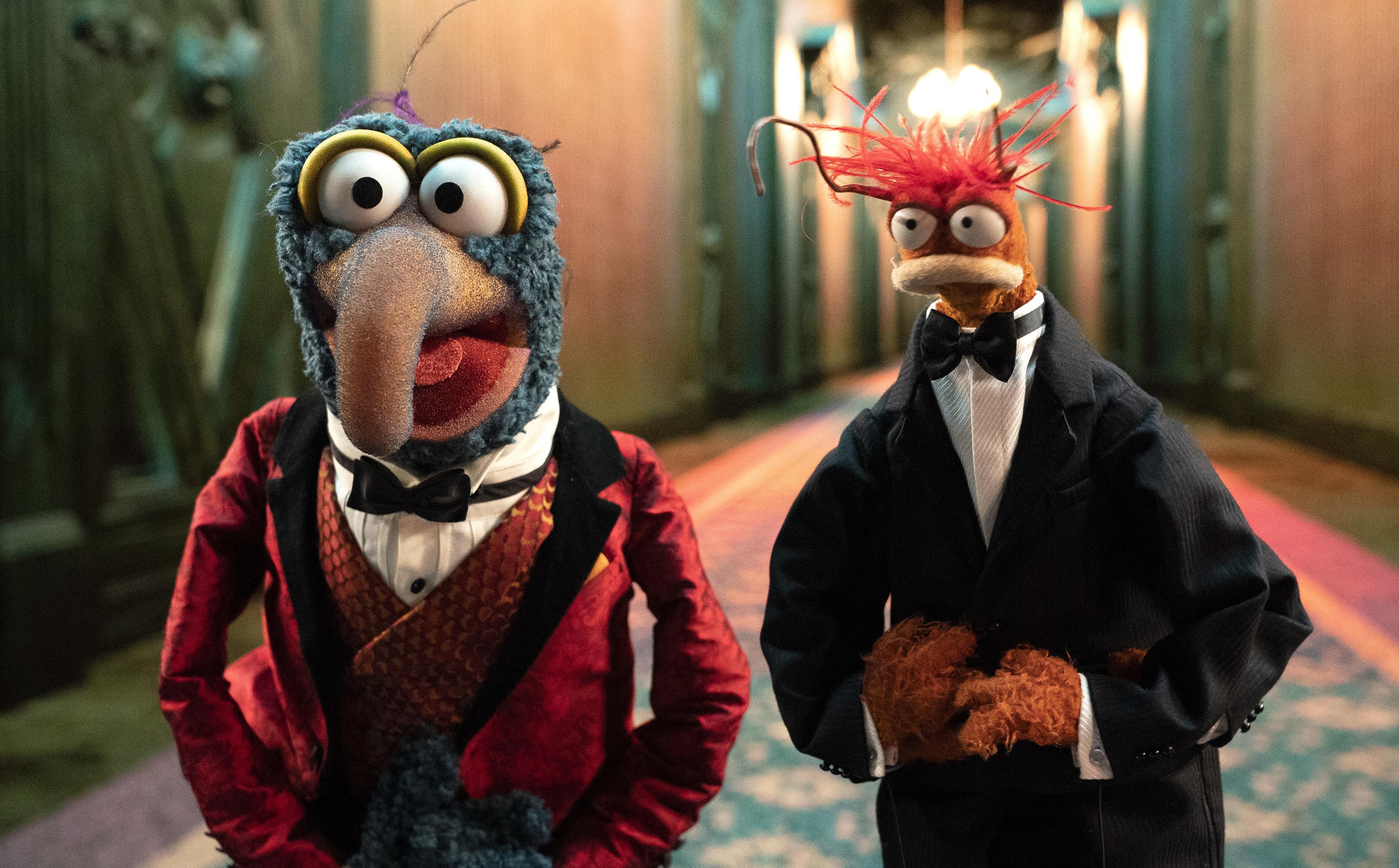 Gonzo and Pepe Muppets Haunted Mansion