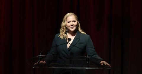 Amy Schumer speaks onstage during the 75th Annual Writers Guild Awards