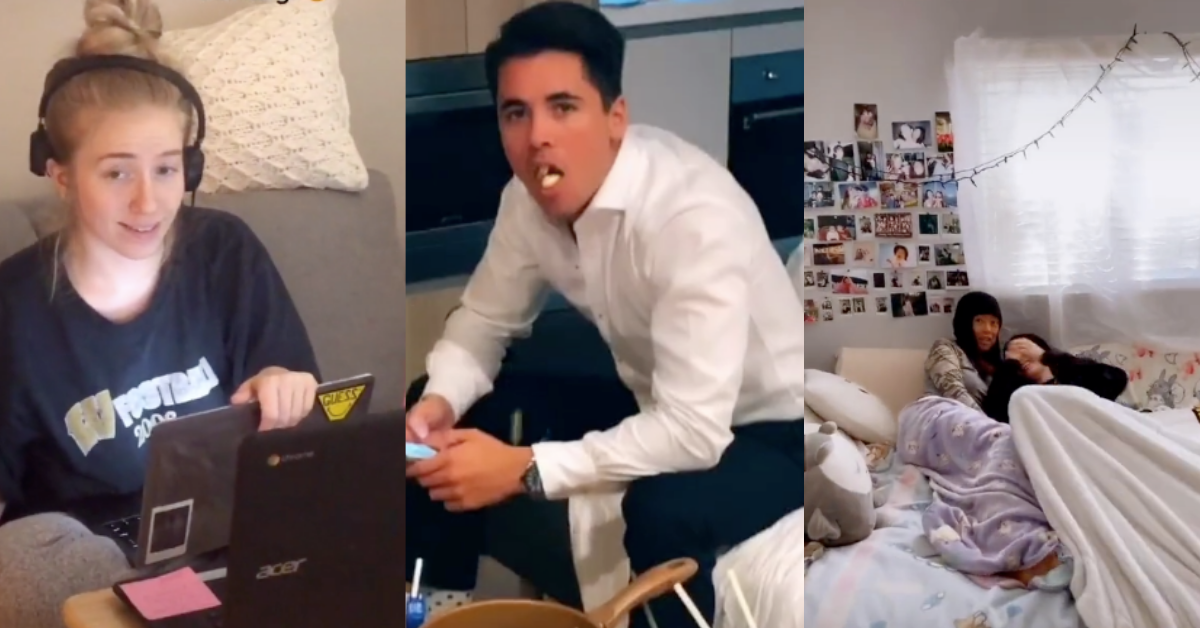 Couples Are Flashing Each Other In The Naked Challenge On Tiktok