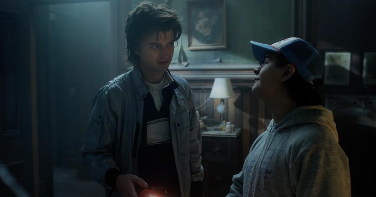 Joe Keery and Gaten Matarazzo in Season 4 of 'Stranger Things'