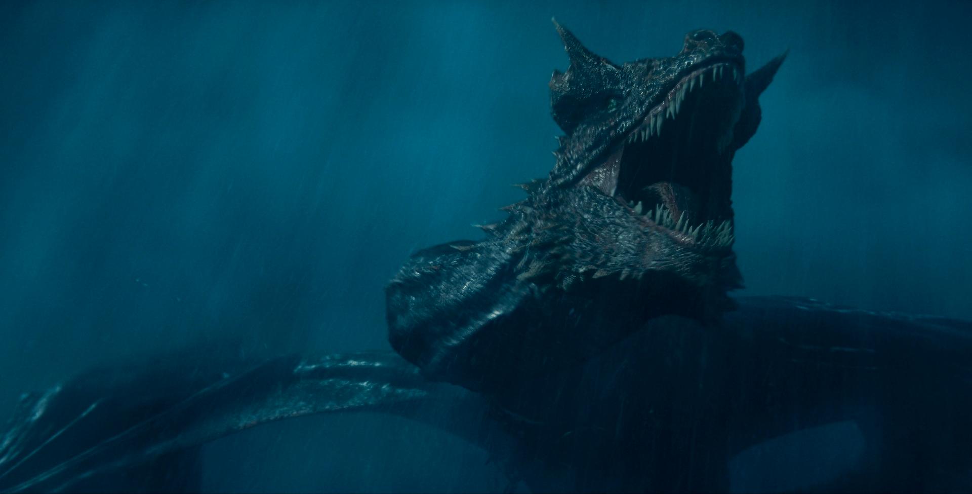 One of the dragons in 'House of the Dragon'