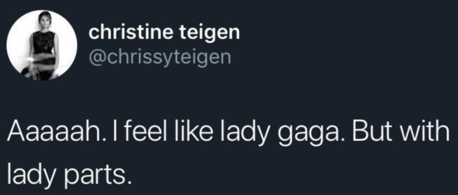 chrissy teigein old tweets