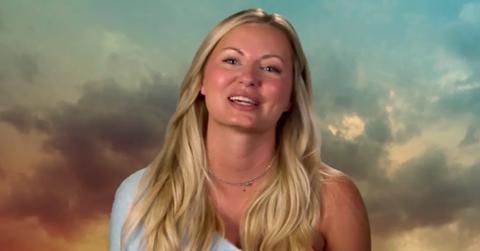 Casey Cooper talking to the camera on 'The Challenge: All Stars 2'.