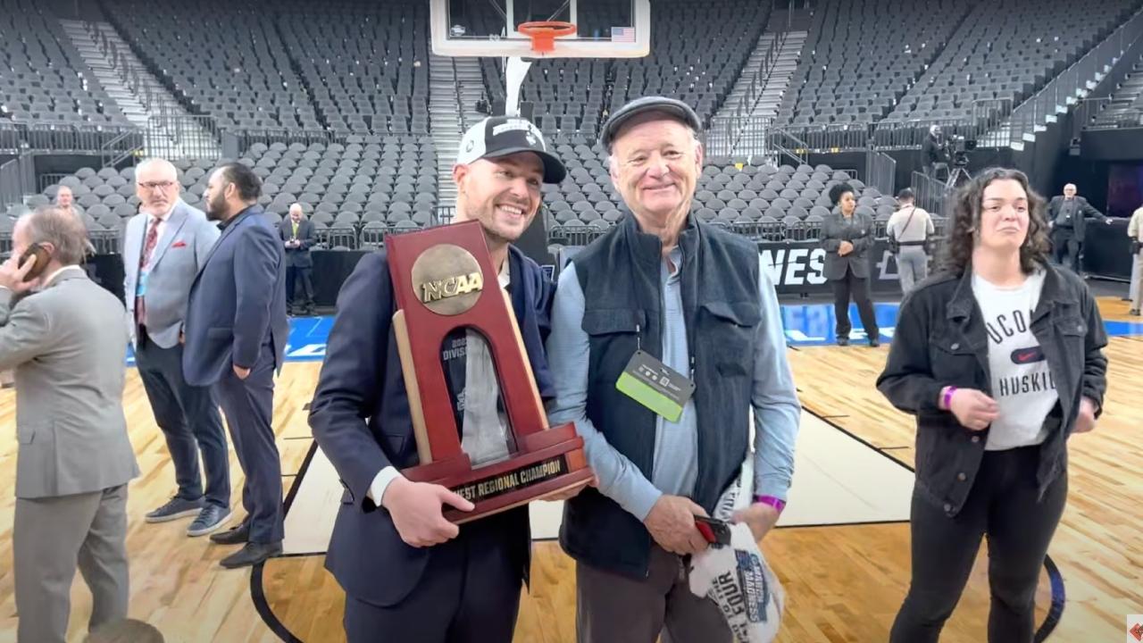 Bill Murray Is a Huge UConn Fan for the Sweetest Reason