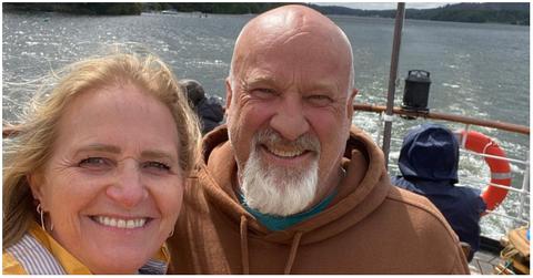 (l-r): Christine Brown and David Woolley