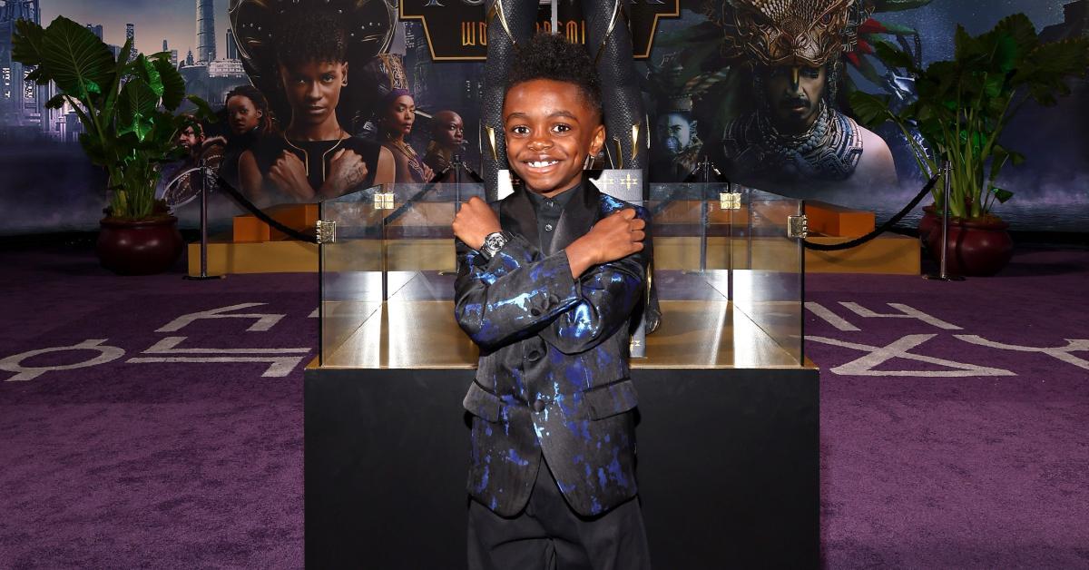 Divine Love Konadu-Sun at the world premiere of 'Black Panther: Wakanda Forever.'