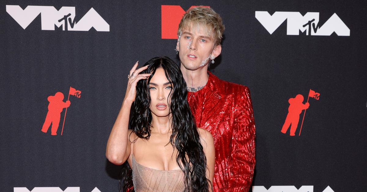 MGK and Megan Fox at 2021 VMAs